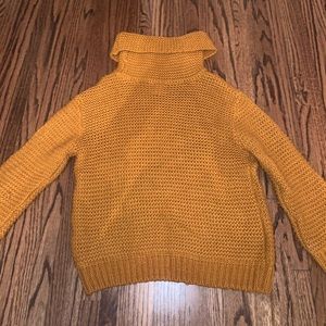 Mustard yellow turtle neck